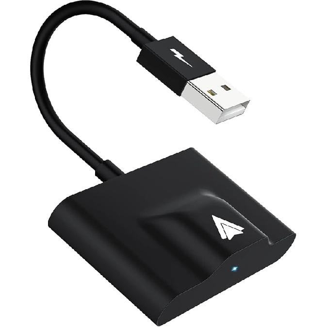 Android Auto Wireless Adapter,Plug & Play Easy Setup Wireless Android Auto Adapter Dongle for Android Phones Converts Wired Android Auto to
