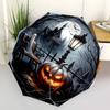 1pc Halloween Haunted Automatic Open/Close Umbrella, Windproof, Folding Compact Umbrella with Lightweight Design for Women/Men202