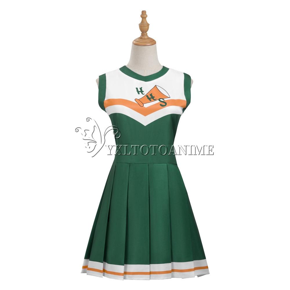 

Hawkins Lucas school cheerleading uniform Season 4 stranger Halloween party Chrissy Cunningham cosplay costume European size S