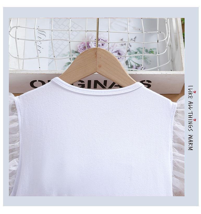 Girls' Summer 2024 Elsa Princess Dress - New Fashion Frozen & Snow White Design