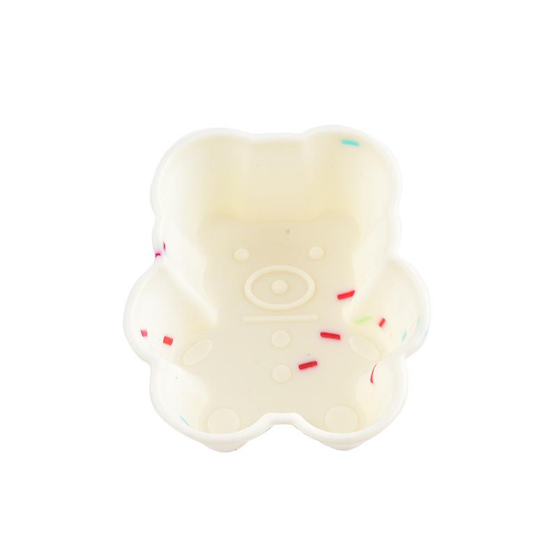 2pcs Colored Silicone Cake Cups High Temperature Resistant Muffin Mold for DIY Pudding & Cupcakes Baking