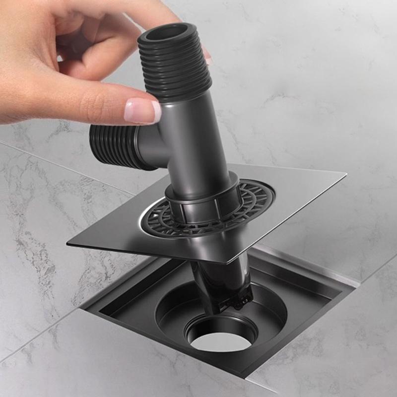 Washing Machine Floor Drain Connector Bathroom Pipe Sewer Connector AntiOverflow Laundry Machine Floor Drain Adapter