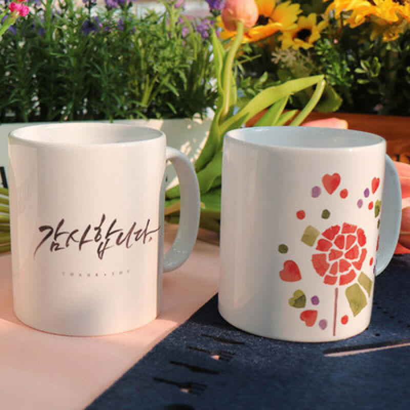 ce211-Design Mug 2p-Thank You Month Carnation