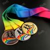 Marathon Gold Winner Award Medals With Neck Ribbon 3D Running Runner 1St 2Nd Trophy Various Sport Souvenir Prize Gift Customized
