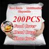50/100/150/200PCS Disposable Covers for Storing Products In The Refrigerator Plastic Packaging, Food Covers Shoe Covers, Shower Caps Bowls Hats Bag