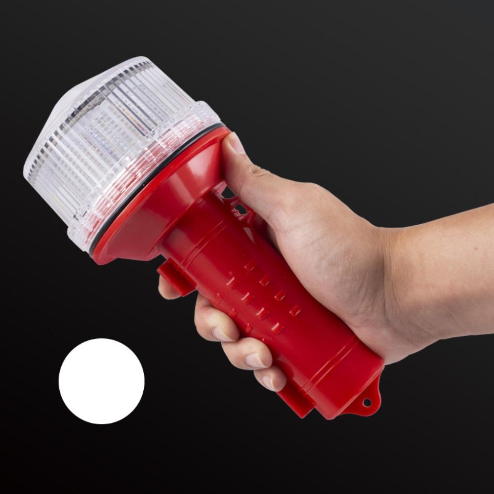 Portable Plastic Solar Net Mark Light Waterproof Outdoor Lighting Solar Lamps Solar Charging Flash Anchor Light Outdoor