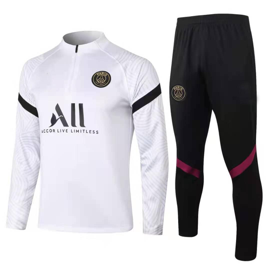 

Paris Football Training Suit Arsenal Chelsea West Ham Inter Atletico Madrid Algeria Long Sleeve Suit XXL