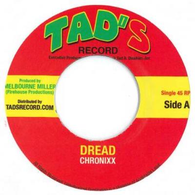 7inch Record CHRONIXX  IBA MAHR  Dread  Step Away TR60006 Tads 2018 US Reggae Ska  Dub Used