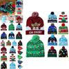 Soft And Stretchable Winter Warm Knit Beanie With Built-in Led Christmas Lights