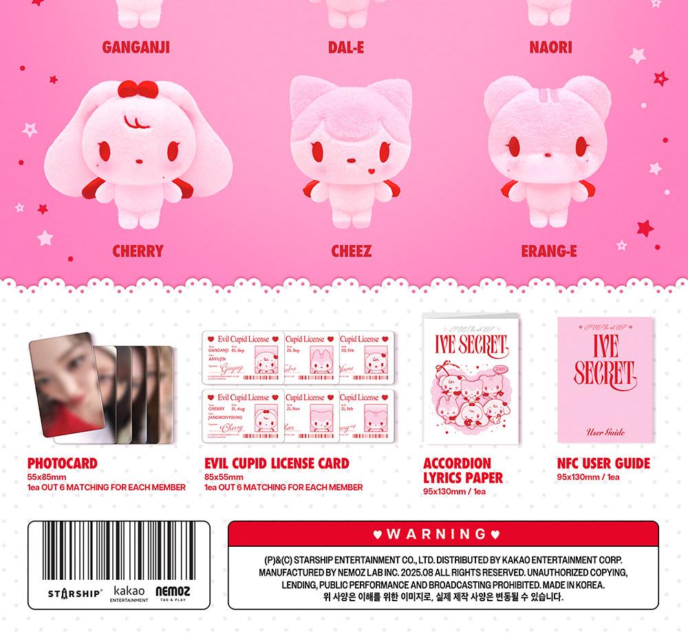 (BÖSER AMOR ver. EINGESCHRÄNKTE PLATTFORM) IVE [IVE SECRET] 4. EP-ALBUM