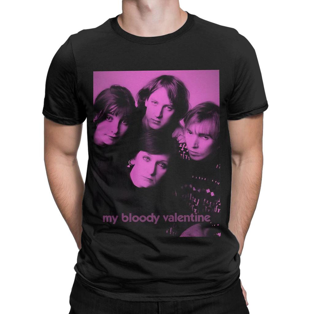 My Bloody Valentine Band Shoegaze Black Funny Graphic 100 Cotton TShirt My Bloody Valentine Tees Tops For Unisex