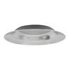 Stainless Steel Dish Plate Thickened Metal Multifunction Round Dinner Plate for Home Restaurant Outdoor Camping