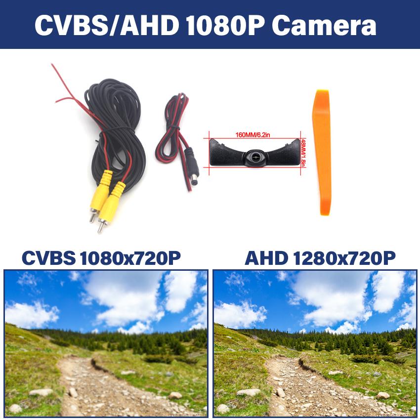 

Автомобильная передняя парковка Положительный логотип камера для Mercedes Benz GLA H247 EQA GLA180 GLA200 GLA220 GLA250 GLA35 GLA45 2020 2025 CVBS 1080x720P