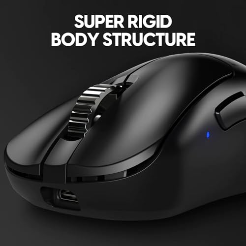 Pulsar Gaming Gears Xlite V3 eS Medium Kabellose Gaming-Maus, ultraleicht, 65 g, 1 ms, 26000 DPI, optischer Sensor, PAW3395, inländisches Originalprodukt