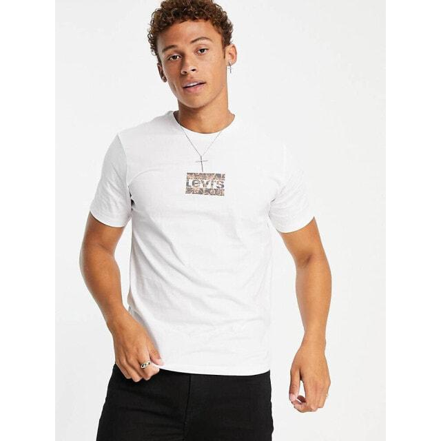 

Белая футболка Levi's с небольшим спортивным логотипом