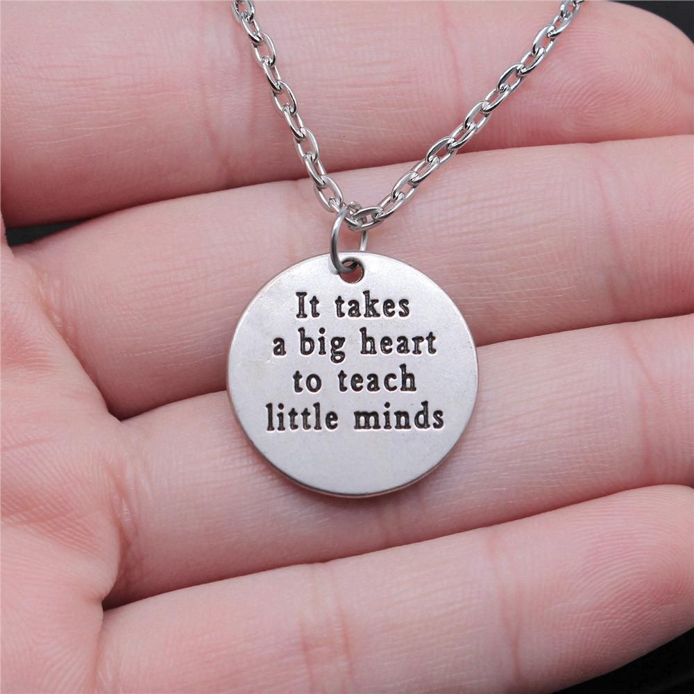 Necklace On The Neck 43cm Chain Round Tags Friendship Vintage Jewelry Supplies QN063