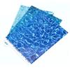 Transparent Blue Simulation Water Grain Sticker Paper Sand Table Making  Sand Table