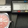 REFURBISHED JAPAN SEIKO 5 6309A AUTOMATIC MENS RED COLOR DIAL WATCH a440270-4 Sk-a440270