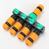 Garden Hose 4-Way Water Splitter with Switch Valve Connector