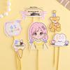 Children's Day Cupcake Toppers: Cute Cartoon Inserts - 61 Pieces