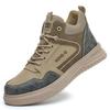 Steel Toe Work Boots Anti-Smash Anti-Puncture Safety Shoes for Men Working Sneakers with Metal Toe Labor Protection Shoes