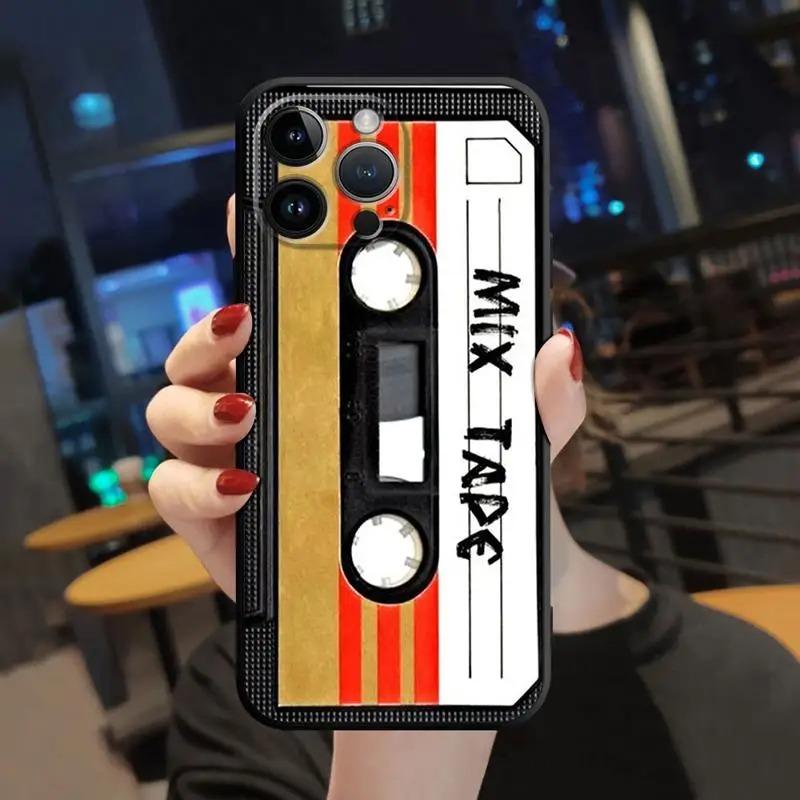 

Magnetic Radio Tape Cassette Pattern Phone Case For Samsung Galaxy S10 S20 S21 S22 S23 S24 FE Plus Ultra Note 20 Phone Cover S20 FE