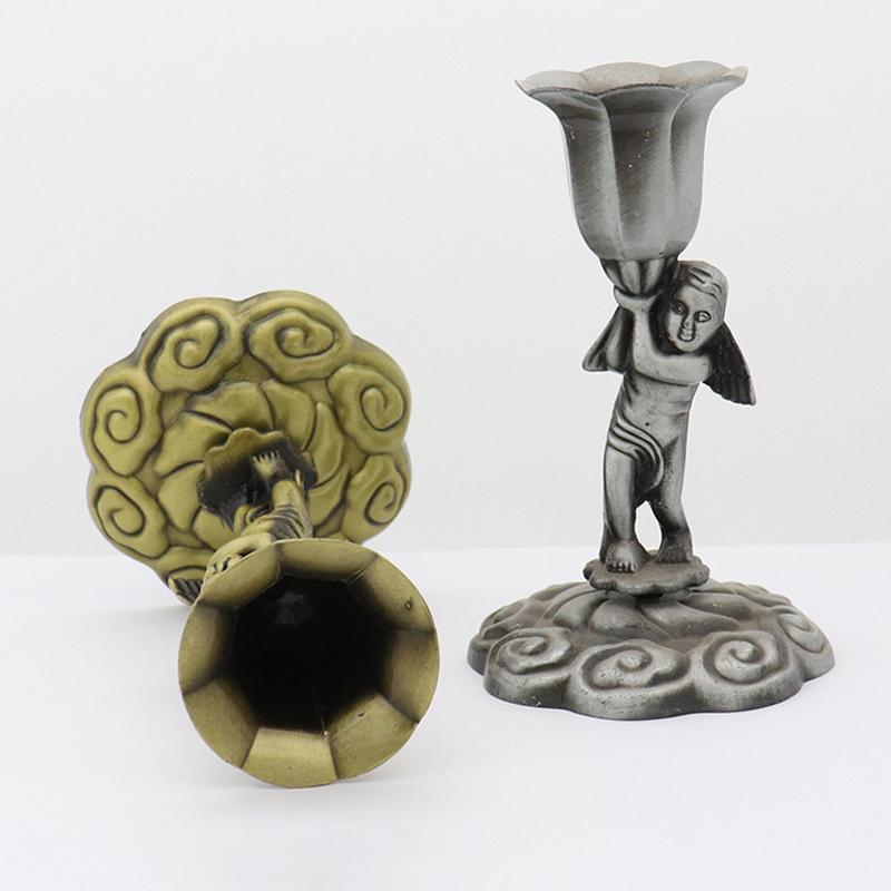 Hotel Retro Decoration Romantic Angel Candle Holder Home Crafts Decoration