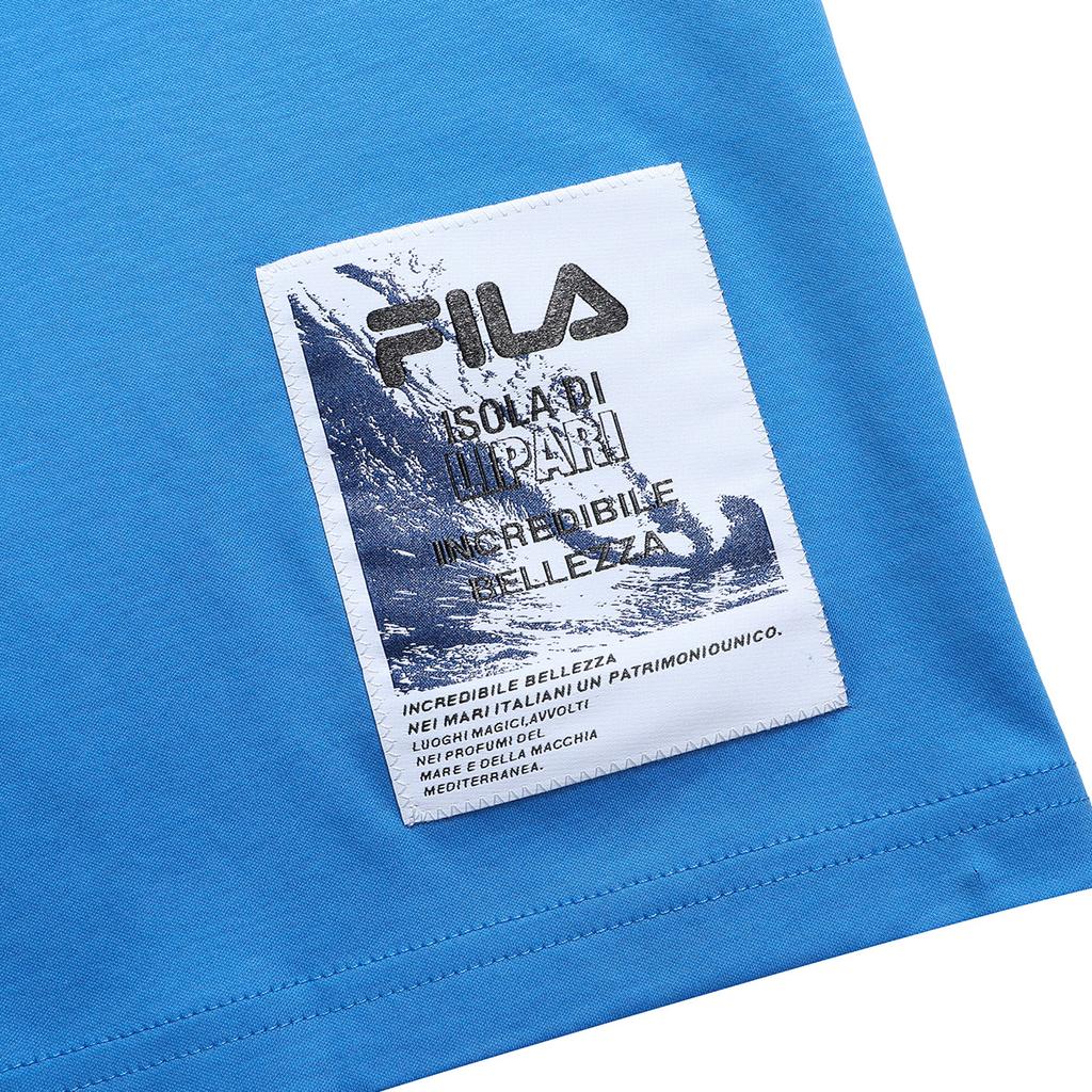 New FILA T Shirts Men's Blue F11M128117FRB