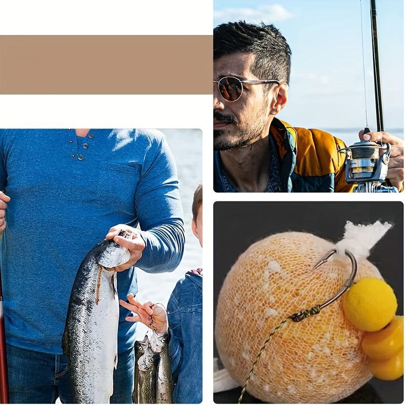 PE Material Soluble Mesh Bags for Carp Fishing - Durable, Odorless, Non-Toxic, Easy To Use, Suitable for All Anglers, Bulk Pack