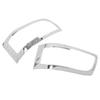 2pcs Headlight Cover ABS Chrome Plated Protective Frame Replacement for HIACE 2005‑2010