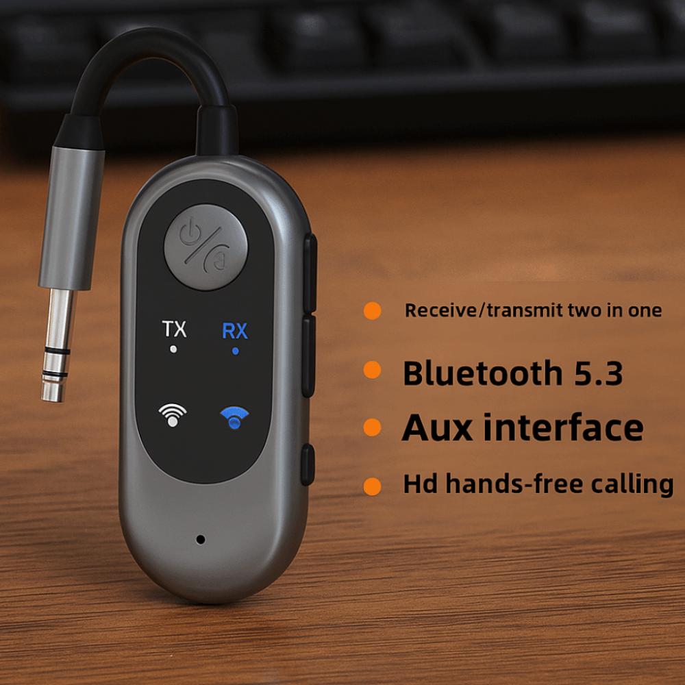 Wireless Bluetooth Receiver Transmitter 3.5mm AUX Audio Transmitter Receiver  Car Audio