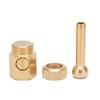 Brass Landscape Nozzle Gold Fountain Spray Nozzle Durable Fountain Direction Jet Park Fountain