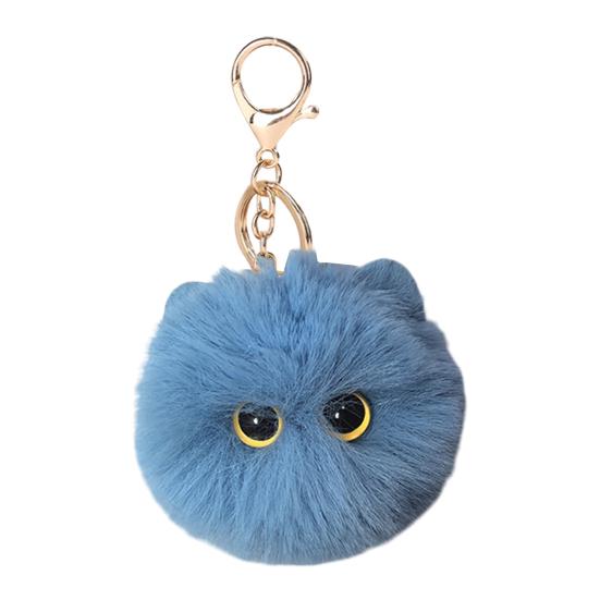 Plüschkatze Schlüsselanhänger Pelzball Puppe Tasche Anhänger Schlüssel Rucksack Geldbörse Zubehör Auto Innenraum Dekoration
