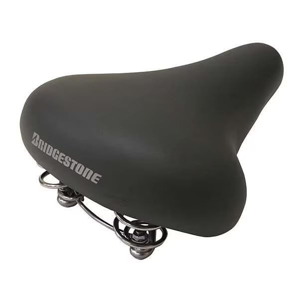Bridgestone Soft Saddle BLC Saddle 237mm to x 207mm P6706 C7619 F160240BLC (Black) Dimensions (Front Back) (Width)