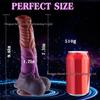 Soft Silicone Horse Penis Anal Plug Masturbator Sex Toy