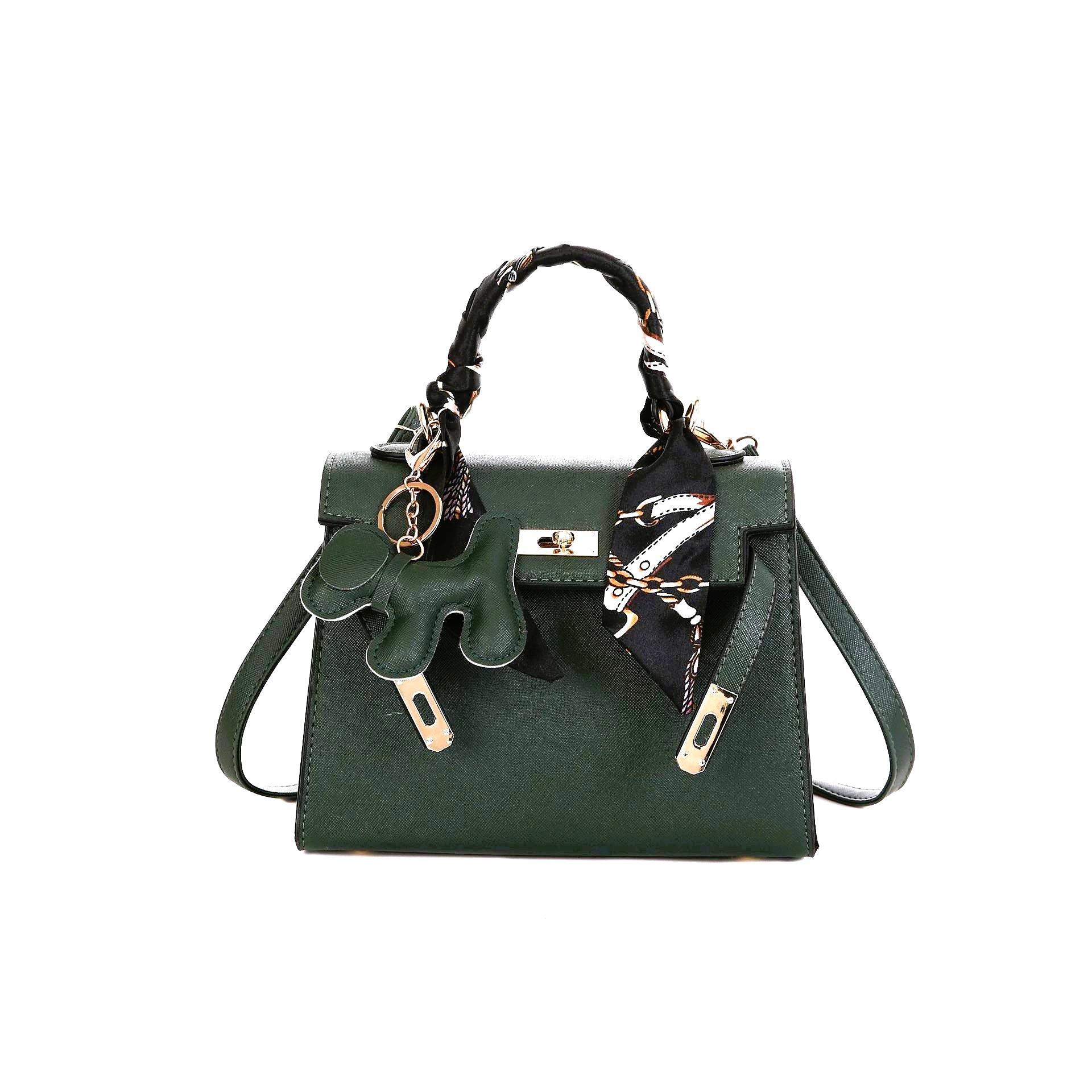 

Універсальний Підвіс на Ремінь Високоякісна Сумка Світла Розкіш Мода Шкіряна Сумка Ручної Роботи Одноплечова Сумка Месенджер Маленька Квадратна Сумка Велика Місткість Шкіряна Сумка KTY L зелений