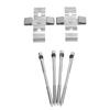 Front Brake Pad Pin Fitting Kit PFK1263D Shock Absorption Brake Pad Pin Kit for Clio RS 197 200