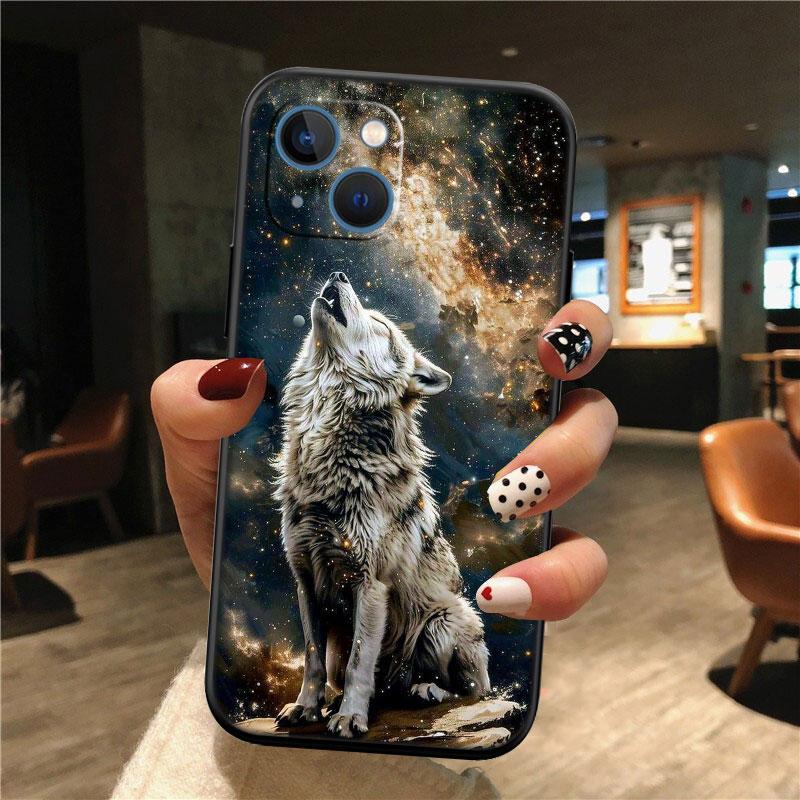 Animal Wolf Shell Phone Case for Samsung Galaxy S20 S21 S22 Ultra FE Plus A21S A22 A24 A25 A26 A30 A30S A31