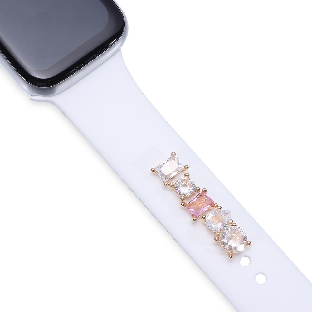 Kovový náramek Diamantové hodinky Pásek Ornament Pásek Příslušenství Ozdobné prsteny Přívěsky na zápěstí