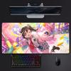 Anime LLovelive School Idol Project Serie Mauspads Mousepad Großes Gaming Lockedge Verdickte PC Tisch Schreibtischmatte
