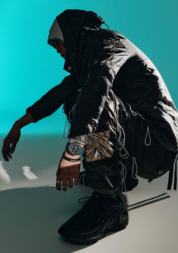 Casio Made with Biomass Plastic G-Shock Men's Watch, GA-010-2AJF, Green, Long-Life