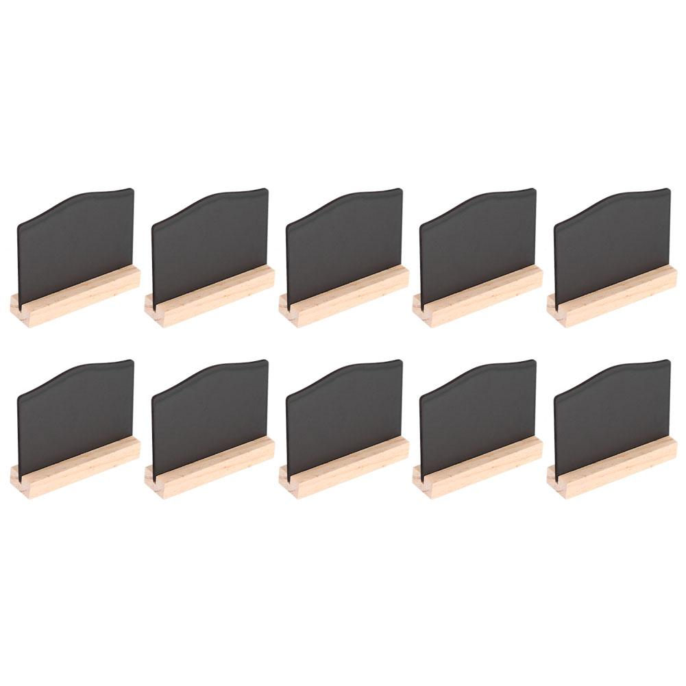 10 Stück/Set Weihnachtliche Dekorative Mini-Display-Tafel Ornament für Heimparty Bar Dekor