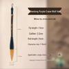 Purple Bamboo Crane Calligraphy Brush - Extra Large, Mixed Bristle, Wolf Hair (for Large Characters & Regular Script)