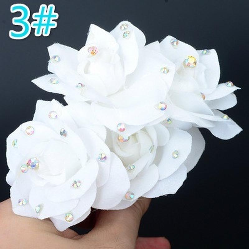 2Pcs Boho Flower Daisy Hair Cuff Clip Headband Hair Pin Accessories