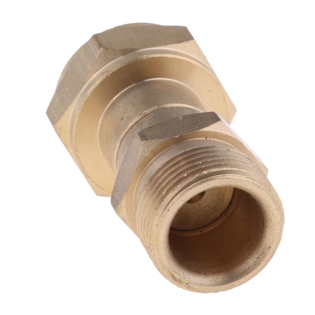 Pressure Washer Swivels Brass Hose Coupling Connector Tool 22mm M To F