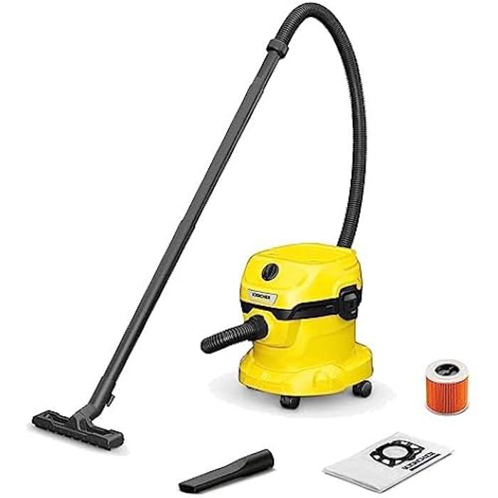 Aspirateur Sans Sac - KARCHER - WD2 HOME - 1000W - 12 Litres - Multicolore