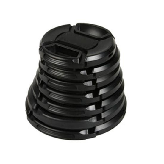 Universal Camera Lens Impact Resistant Simple Cap Protector Installation Snap-on Front Lens Cover