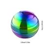 Colorful Rotating Tabletop Ball, Fingertip Top Toy, Round Ball, Leisure Stress Relief Toy, Office Gold, Dazzling Colors