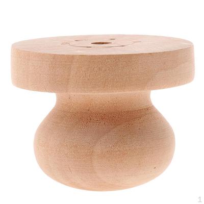 Handgefertigter Gummi-Stempelgriff Basteln DIY Stempelzubehör , 5cm