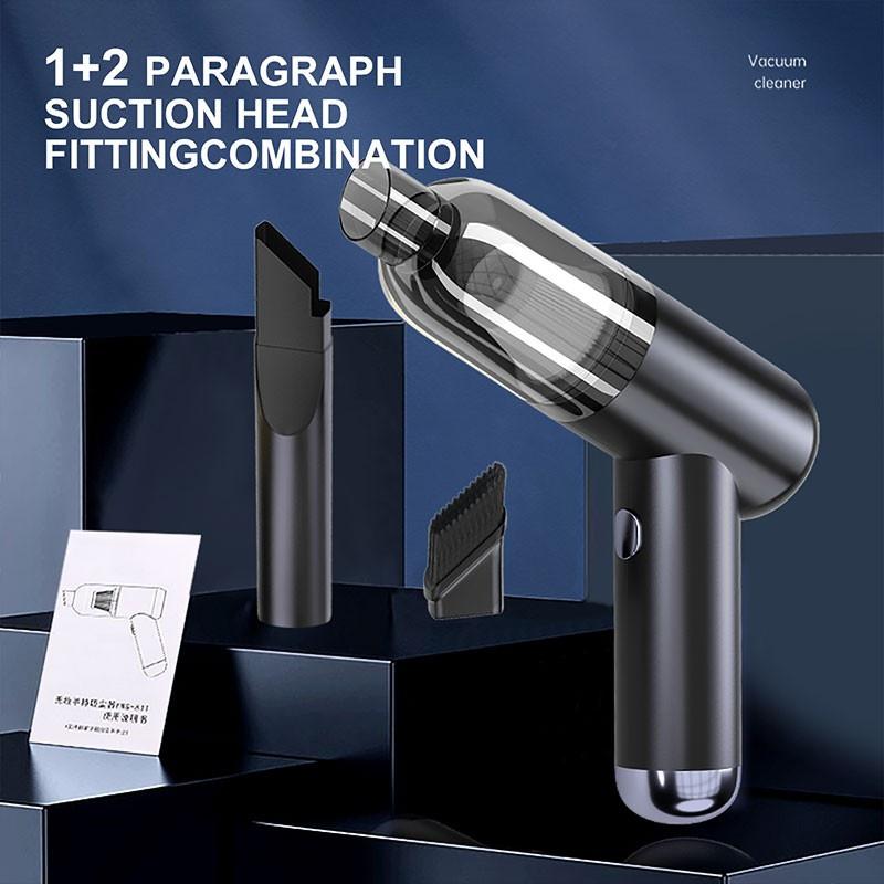 Nowy 3 w 1 bezprzewodowy odkurzacz samochodowy przenośny 10000Pa odkurzacz samochodowy 120W dużej mocy ręczny mini odkurzacz domowy